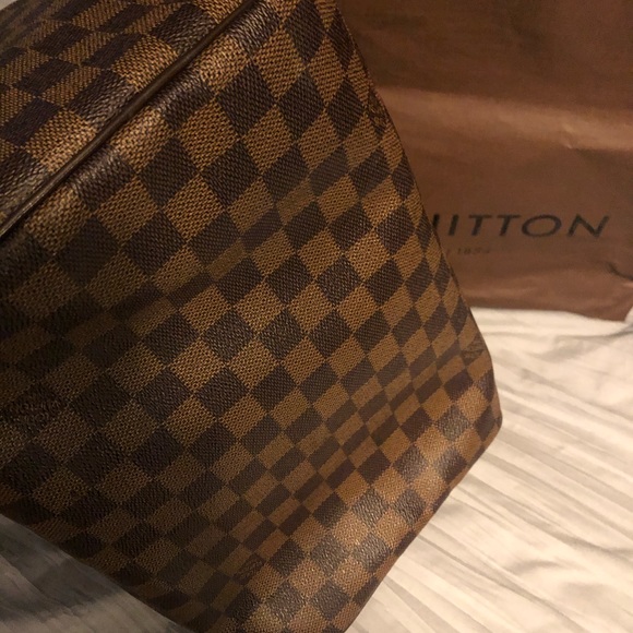 💯 Authentic vintage LV Damier hang bag -SOLD - Picture 8 of 12